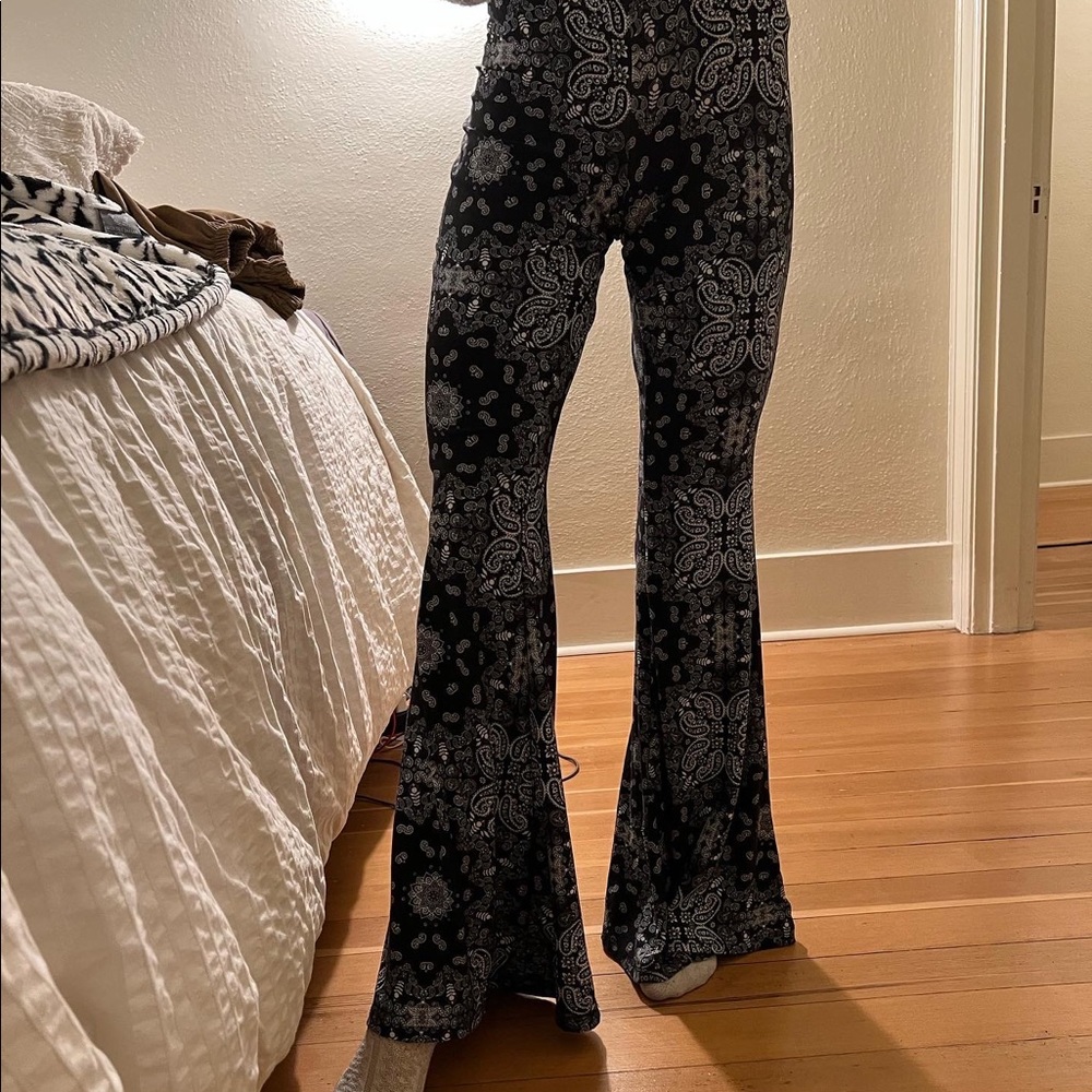 Boho flare pants